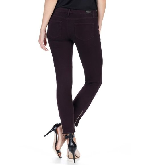 🎁 PAIGE Transcend Verdugo Ankle Zip Skinny Jeans - Picture 2 of 10